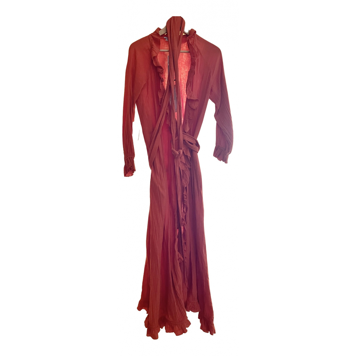 Maxi dress Rhode Resort Orange size S 